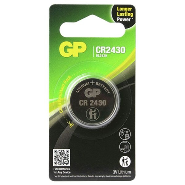 GP CR2430 Lithium Knoopcell