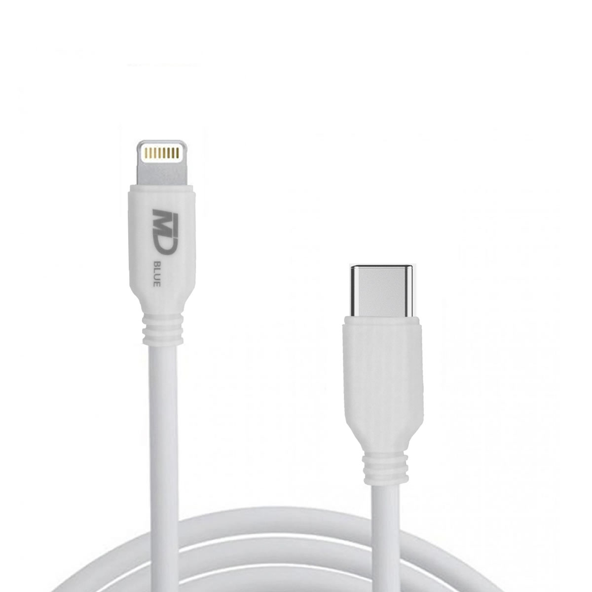 mdblue-auto-lader-duo-usb-en-usb-c-met-iphone-kabel-wit-1meter-kabel